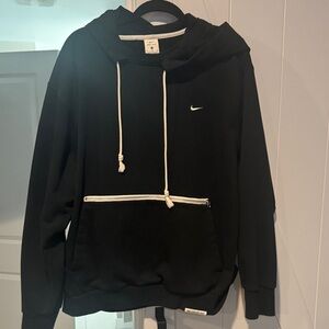 Nike Black Hoodie with White Details
